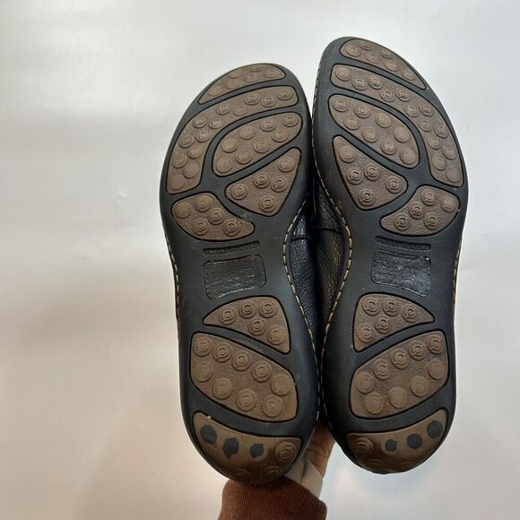 Born Loafer Shoe Men’s 10.5M Black Leather Harmon Moc Toe Slip On Comfort - Picture 7 of 8